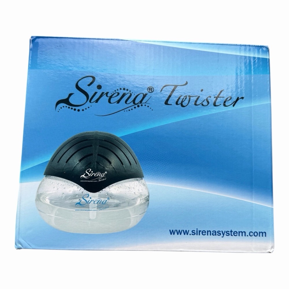 Sirena Twister Air Purifier (Black) - Water Filter Air Washer For Home BNIB